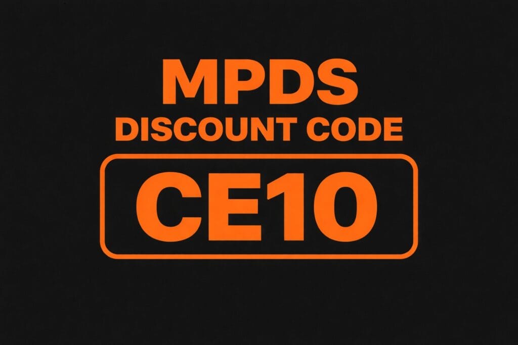 MPDS kortingscode
