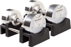 Braingain adjustable dumbells